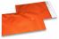 Mat metalik folijske kuverte u narančastoj boji - 180 x 250 mm | PIT Packaging.hr | Kuverte