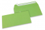 Papirnate kuverte u boji - zelene jabuke, 110 x 220 mm | PIT Packaging.hr | Kuverte