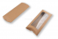Poklon kutijice- jastučići (kraft papir)  - 110 x 220 mm - s prozorčićem  70 x 180 mm | PIT Packaging.hr | Kuverte