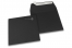 Papirnate kuverte u boji - crnoj, 160 x 160 mm | PIT Packaging.hr | Kuverte