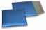 Mat metalik kuverte sa zračnim jastučićima-reciklirane - tamnoplava 165 x 165 mm | PIT Packaging.hr | Kuverte