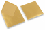 Kuverte za čestitke u zlatnoj boji 150 x 150 mm | PIT Packaging.hr | Kuverte