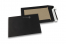 Kuverte s ojačanom stražnjom stranom u boji - Crne, 162 x 229 mm | PIT Packaging.hr | Kuverte
