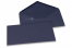 Kuverte za čestitke u bojama - Tamnoplava, 110 x 220 mm | PIT Packaging.hr | Kuverte