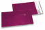 Mat metalik folijske kuverte u bordo boji - 114 x 162 mm | PIT Packaging.hr | Kuverte