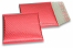 Metalik kuverte sa zračnim jastučićima-reciklirane - crvena 165 x 165 mm | PIT Packaging.hr | Kuverte