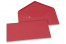 Kuverte za čestitke u bojama - Crvena, 110 x 220 mm | PIT Packaging.hr | Kuverte