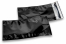 Metalik folijske kuverte u crnoj boji - 114 x 229 mm | PIT Packaging.hr | Kuverte