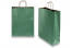 Papirnate vrećice s pletenom ručkom - tamnozelena metalik, 320 x 120 x 410 mm, 100 gr | PIT Packaging.hr | Kuverte
