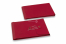 Kuverte sa končićem za zatvaranje - 114 x 162 x 25 mm, crvena | PIT Packaging.hr | Kuverte