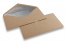 Kuverte od kraft papira s podstavom - 110 x 220 mm (EA 5/6) Srebrne | PIT Packaging.hr | Kuverte