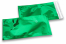 Metalik folijske kuverte u zelenoj boji - 114 x 229 mm | PIT Packaging.hr | Kuverte