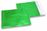 Mat metalik folijske kuverte u zelenoj boji - 165 x 165 mm | PIT Packaging.hr | Kuverte