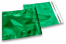 Metalik folijske kuverte u zelenoj boji - 220 x 220 mm | PIT Packaging.hr | Kuverte