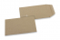 Mini vrećica u boji - Smeđe kraft, 65 x 105 mm | PIT Packaging.hr | Kuverte