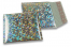 Metalik kuverte sa zračnim jastučićima-reciklirane - srebrna, hologram 165 x 165 mm | PIT Packaging.hr | Kuverte