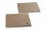 Kuverte sa končićem za zatvaranje - 162 x 229 x 25 mm, smeđa kraft | PIT Packaging.hr | Kuverte