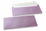 Sedefaste kuverte u lila boji - 110 x 220 mm | PIT Packaging.hr | Kuverte