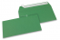 Papirnate kuverte u boji - tamnozelenoj, 110 x 220 mm | PIT Packaging.hr | Kuverte