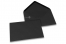 Kuverte za čestitke u bojama - Crna, 125 x 175 mm | PIT Packaging.hr | Kuverte