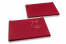 Kuverte sa končićem za zatvaranje - 162 x 229 x 25 mm, crvena | PIT Packaging.hr | Kuverte