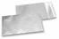 Mat metalik folijske kuverte u srebrnoj boji - 114 x 162 mm | PIT Packaging.hr | Kuverte