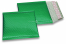 Metalik kuverte sa zračnim jastučićima-reciklirane - zelena 165 x 165 mm | PIT Packaging.hr | Kuverte