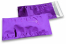 Metalik folijske kuverte u ljubičastoj boji - 114 x 229 mm | PIT Packaging.hr | Kuverte