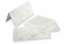 Kuverte s mramornim uzorkom (110 x 220 mm) i kartica (105 x 210 mm) - siva, obloženom unutrašnjom stranom siva | PIT Packaging.hr | Kuverte