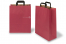 Papirnate vrećice s ručkama od plosnatog - crvene, 320 x 140 x 420 mm | PIT Packaging.hr | Kuverte