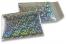 Metalik kuverte sa zračnim jastučićima-reciklirane - srebrna, hologram 180 x 250 mm | PIT Packaging.hr | Kuverte
