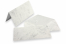 Kuverte s mramornim uzorkom (110 x 220 mm) i kartica (105 x 210 mm) - siva, neobloženom unutrašnjom stranom | PIT Packaging.hr | Kuverte