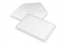 Kuverte za iskazivanje sućuti - bijele + dvostruki obrub, 156 x 220 mm | PIT Packaging.hr | Kuverte