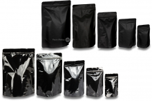 Crne samostojeće vrećice | PIT Packaging.hr | Kuverte