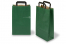 Papirnate vrećice s ručkama od plosnatog - zelene, 220 x 105 x 360 mm | PIT Packaging.hr | Kuverte