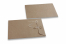 Kuverte sa končićem za zatvaranje - 162 x 229 mm, smeđa kraft | PIT Packaging.hr | Kuverte