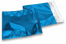 Metalik folijske kuverte u plavoj boji - 165 x 165 mm | PIT Packaging.hr | Kuverte