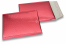 Metalik kuverte sa zračnim jastučićima-reciklirane - crvena 180 x 250 mm | PIT Packaging.hr | Kuverte