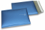 Mat metalik kuverte sa zračnim jastučićima-reciklirane - tamnoplava 180 x 250 mm | PIT Packaging.hr | Kuverte