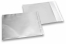 Mat metalik folijske kuverte u srebrnoj boji - 165 x 165 mm | PIT Packaging.hr | Kuverte