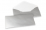 Kuverte za čestitke u bojama  - Srebrna, 110 x 220 mm | PIT Packaging.hr | Kuverte