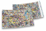 Holografske metalik folijske kuverte u srebrnoj boji - 114 x 162 mm | PIT Packaging.hr | Kuverte