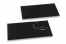 Kuverte sa končićem za zatvaranje - 110 x 220 mm, crna | PIT Packaging.hr | Kuverte