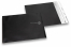 Mat metalik folijske kuverte u crnoj boji - 165 x 165 mm | PIT Packaging.hr | Kuverte