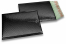 Metalik kuverte sa zračnim jastučićima-reciklirane - crna 180 x 250 mm | PIT Packaging.hr | Kuverte