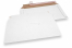 Kuverte od valovitog kartona bijela - 250 x 410 mm | PIT Packaging.hr | Kuverte