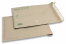 Smeđe kuverte sa zračnim jastucima od travnatog papira - 220 x 340 mm | PIT Packaging.hr | Kuverte