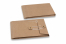 Kuverte sa končićem za zatvaranje - 114 x 162 x 25 mm, smeđa | PIT Packaging.hr | Kuverte