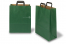 Papirnate vrećice s ručkama od plosnatog - zelene, 320 x 140 x 420 mm | PIT Packaging.hr | Kuverte