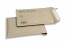 Smeđe kuverte sa zračnim jastucima od travnatog papira - 175 x 260 mm | PIT Packaging.hr | Kuverte